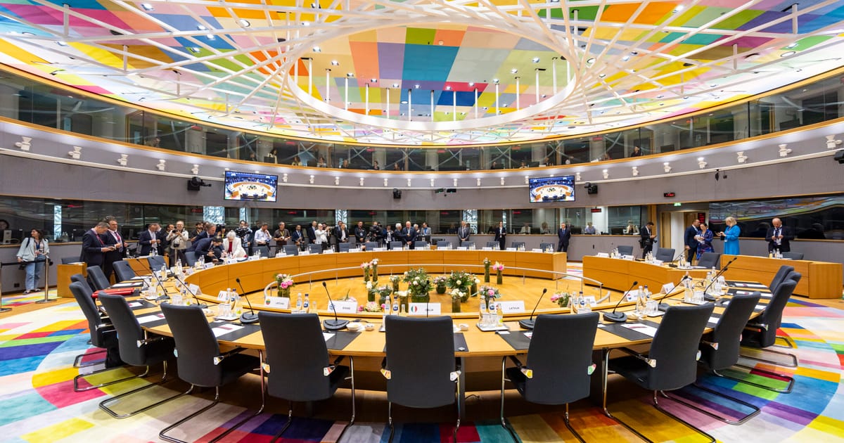 Leaked EU summit draft signals broader deregulation push as leaders target rules on digital, cars and chemicals