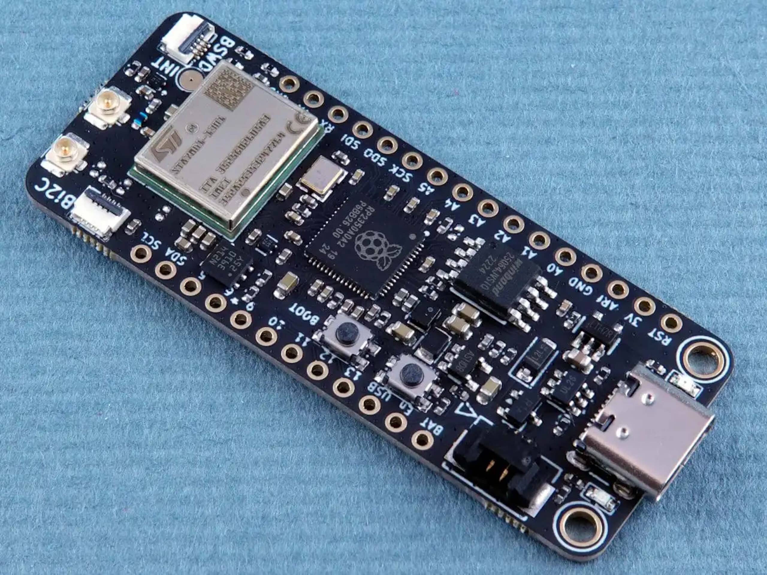 Challenger+ RP2350 NB-IoT board targets off-grid IoT builds with 4G LTE, GNSS and battery support