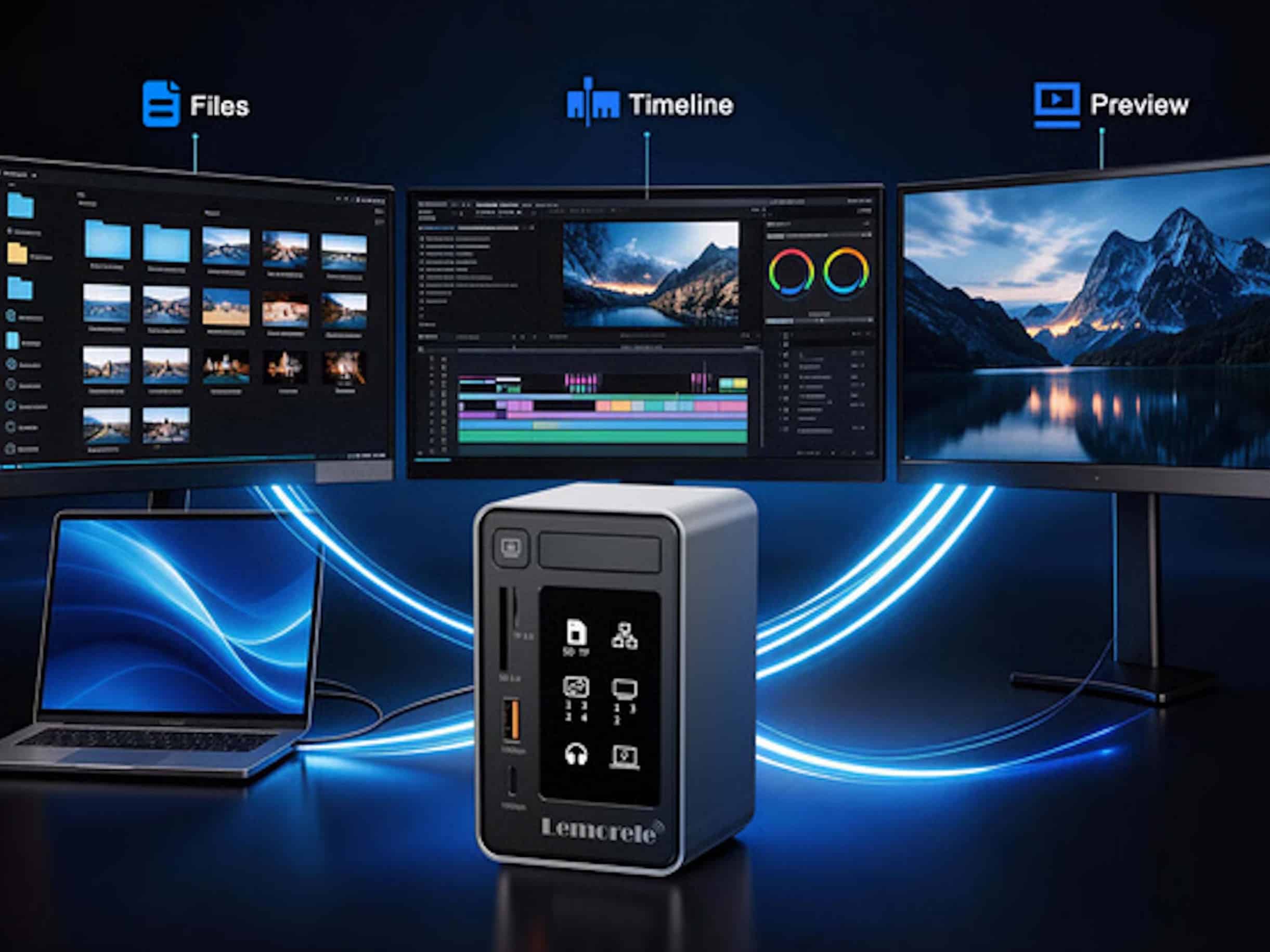 Lemorele TC1000 aims for triple 4K at 60 Hz on a budget, but there’s a catch