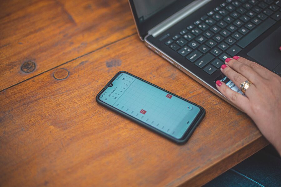 Digital calendar app