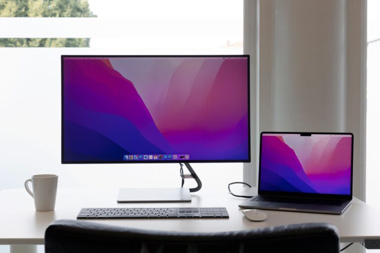 Mini behind monitor