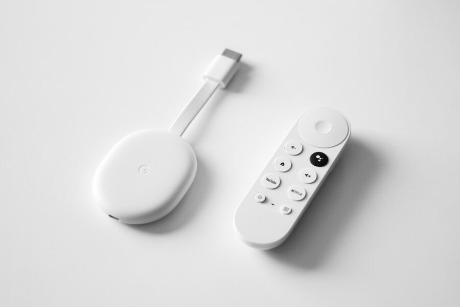 Chromecast device plugged