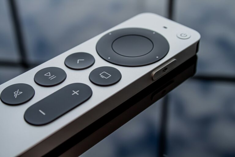 Settings menu remote