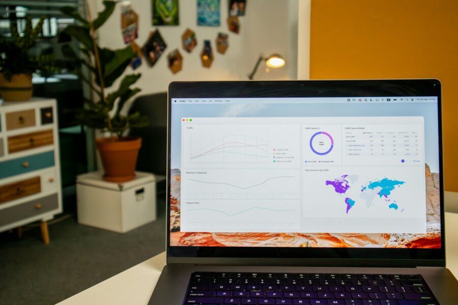 Laptop screen workflow