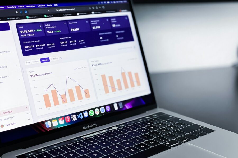Laptop desk workflow