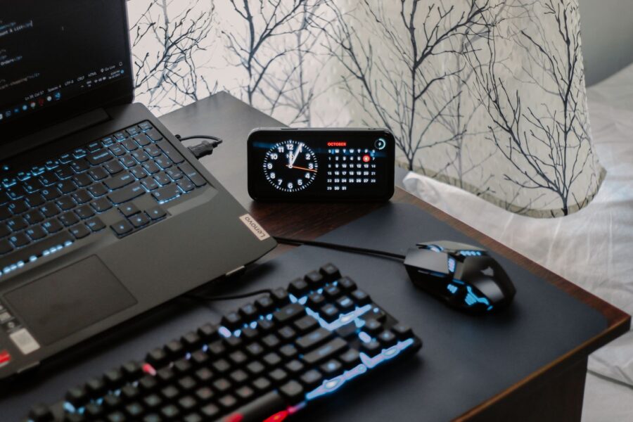 Modern laptop desk
