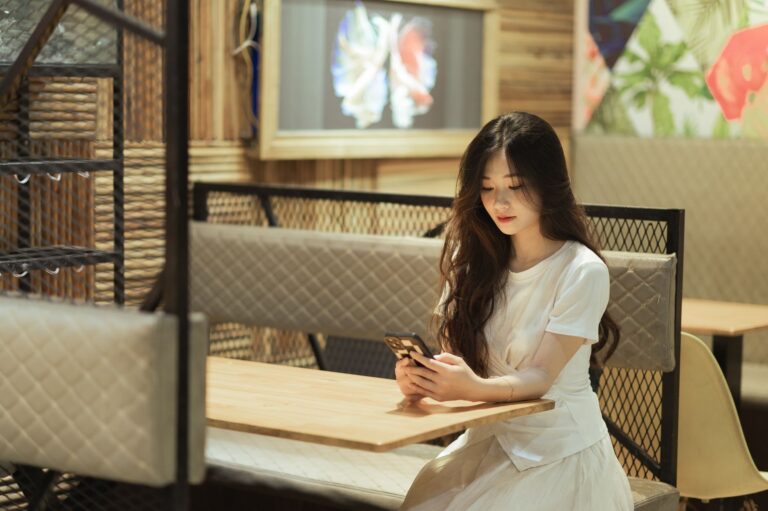 People using phone