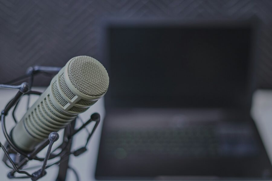 Microphone waveform screen