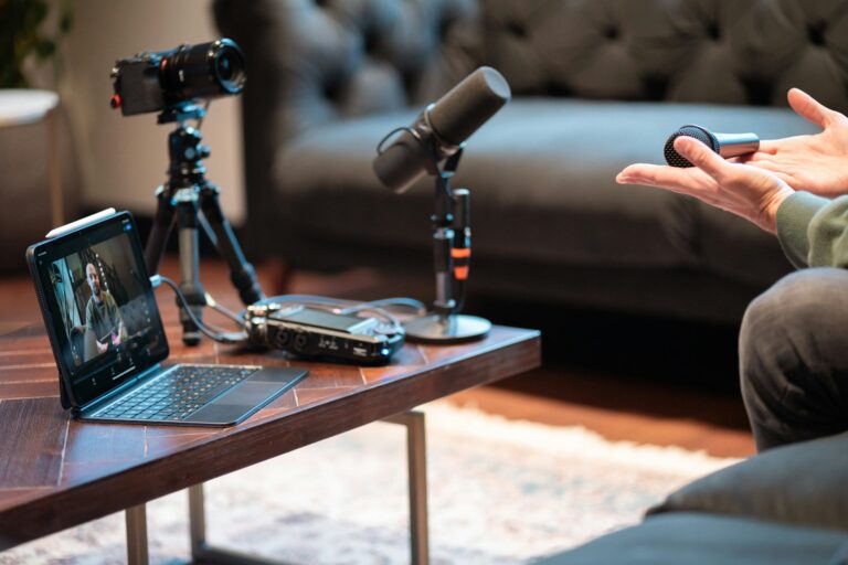 Podcast recording home
