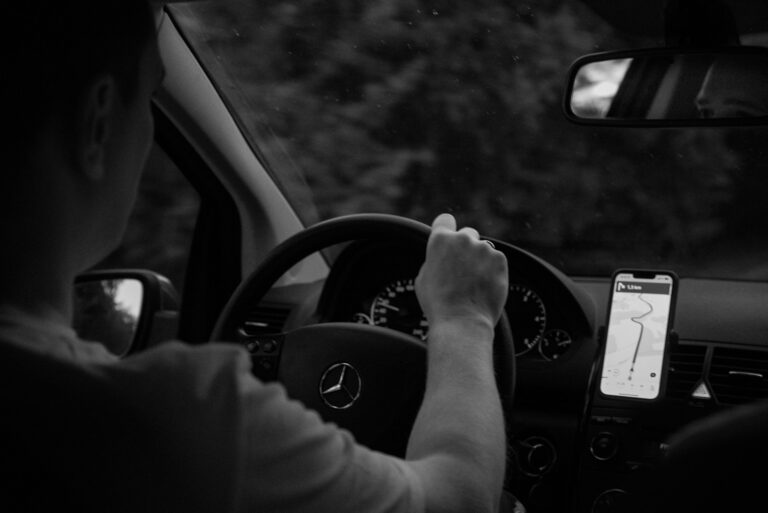 Car interior smartphone