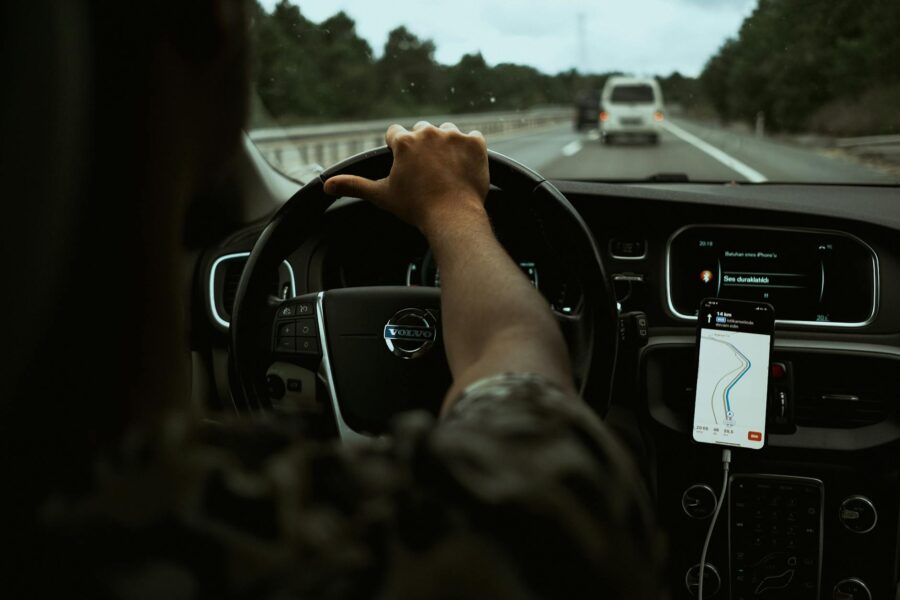 Car interior steering