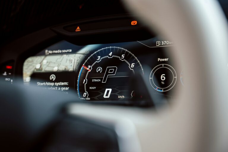 Plug hybrid dashboard