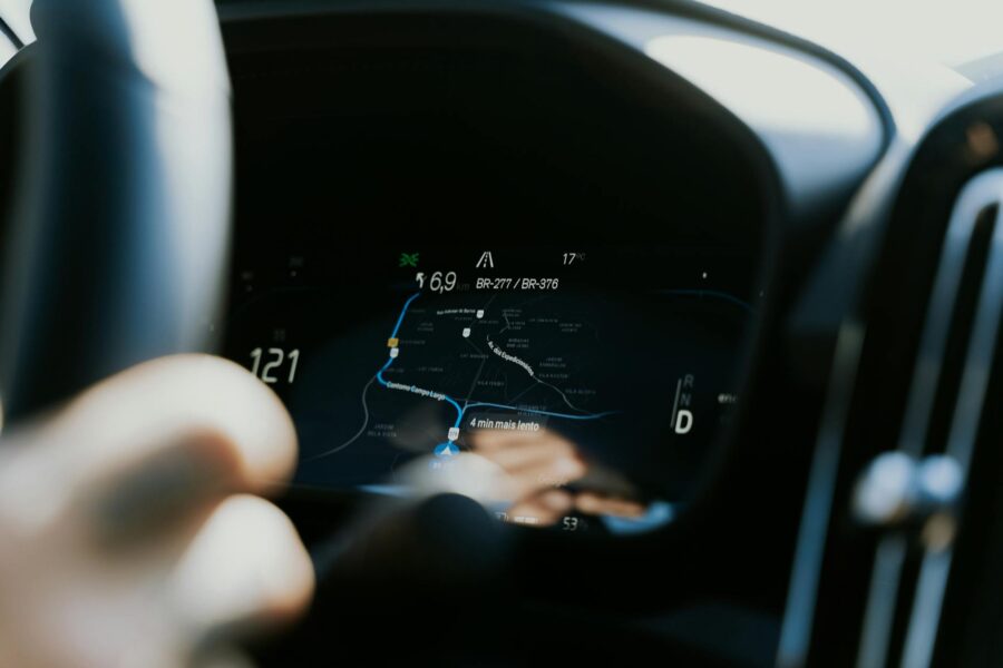 Car dashboard navigation