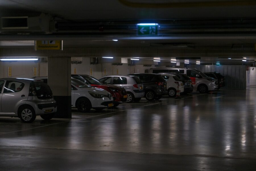 City parking garage