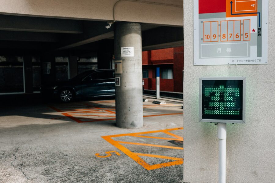 City parking garage