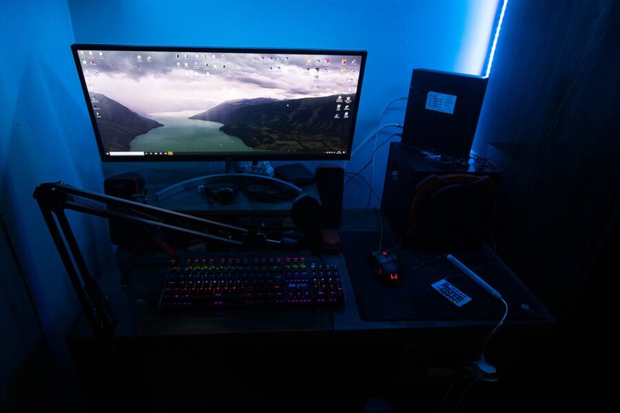 Gaming desk boom
