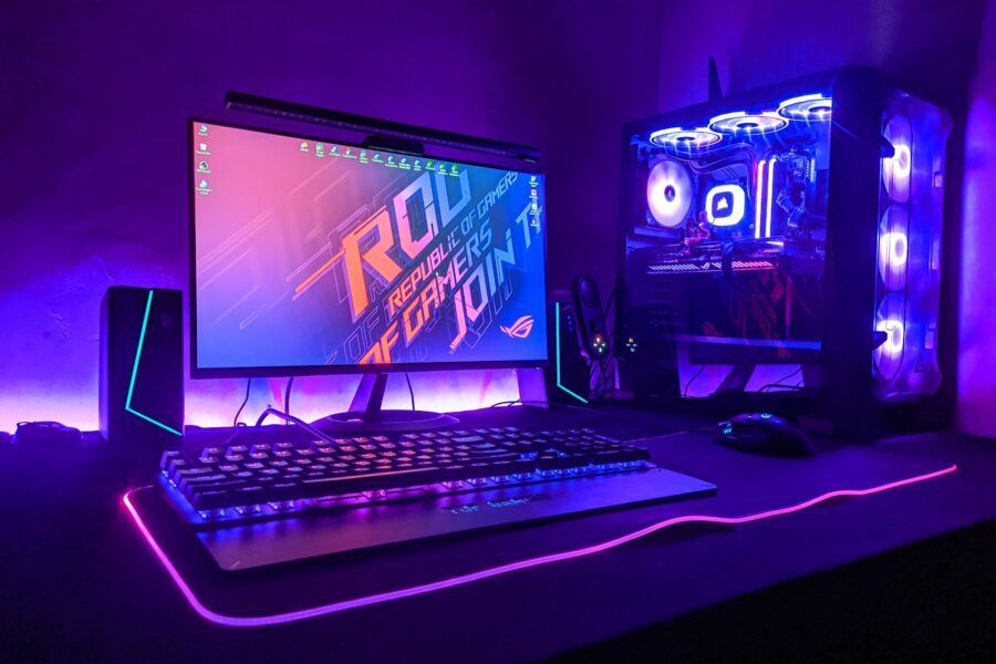 Gaming router rgb