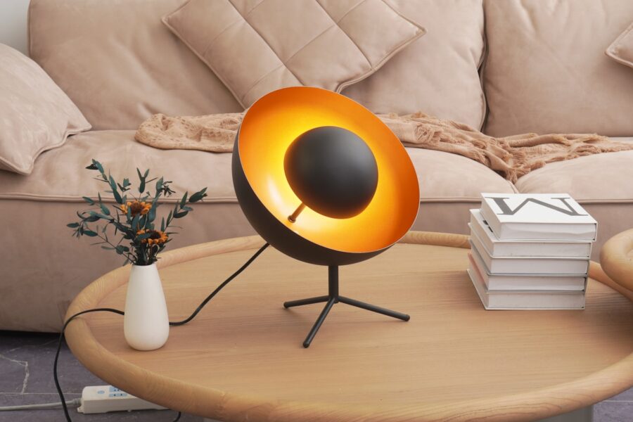 Portable speaker table