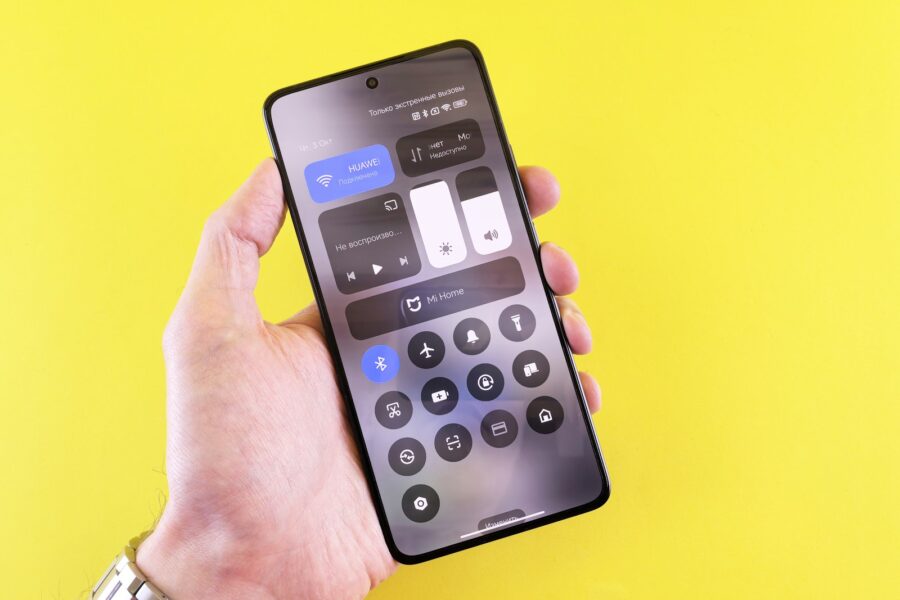 Smartphone storage settings