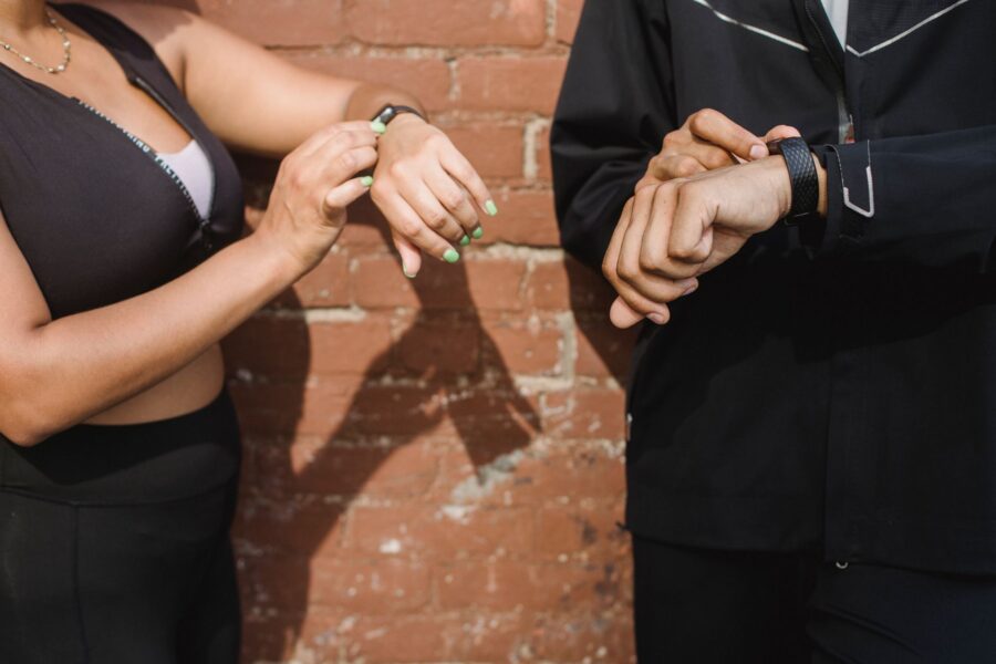 Fitness tracker watch