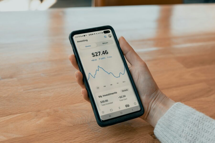 Person holding budget