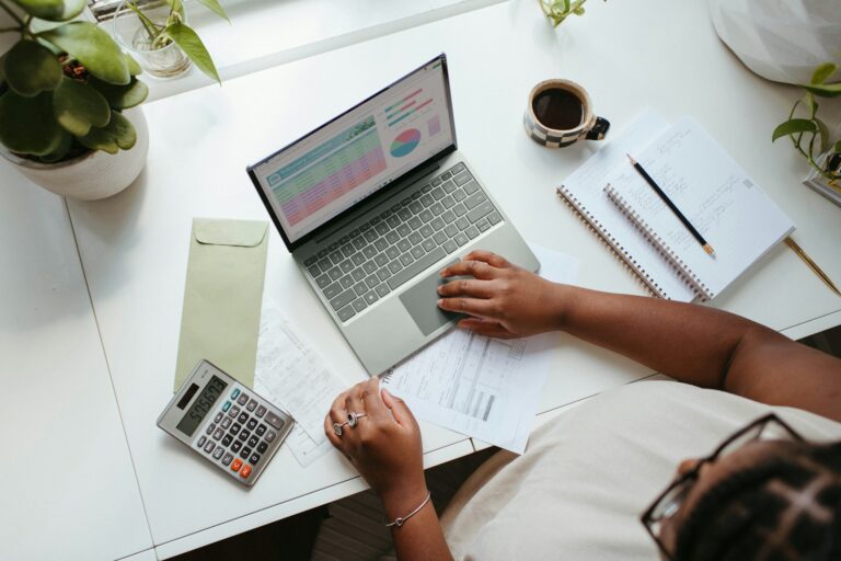 Laptop personal finance