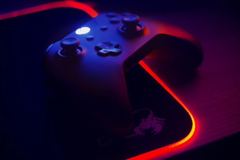 Gaming desk monitor