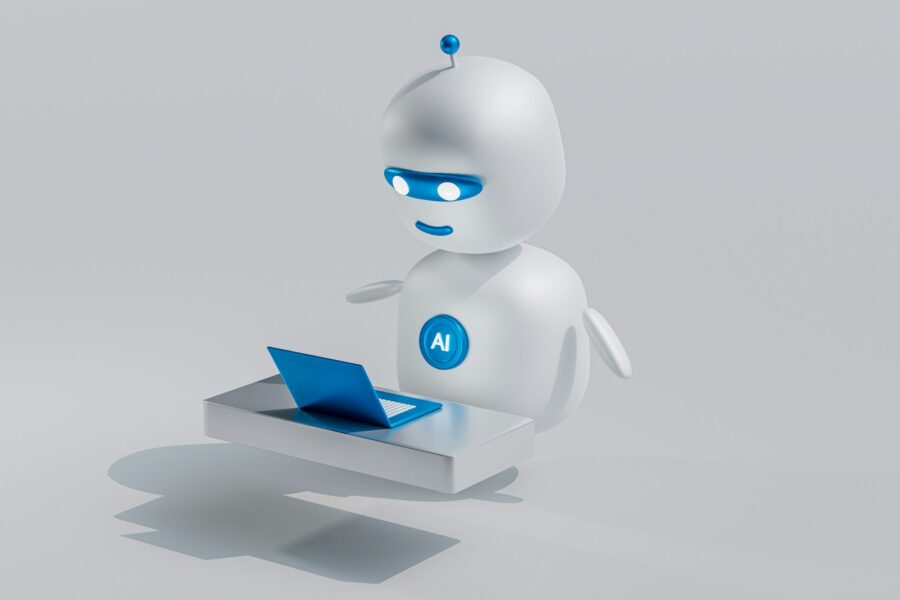 Person using laptop