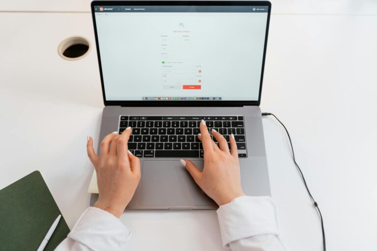 Person using automation