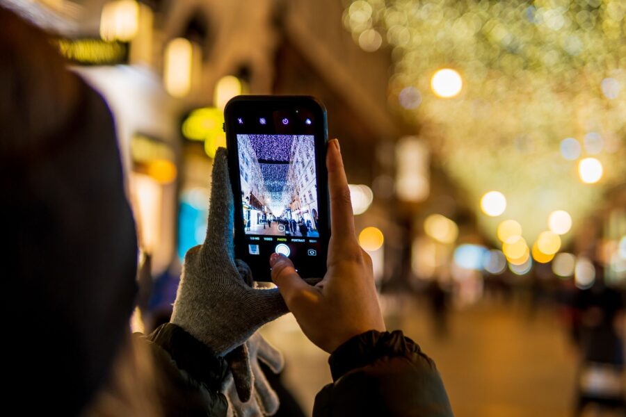 Smartphone night photography