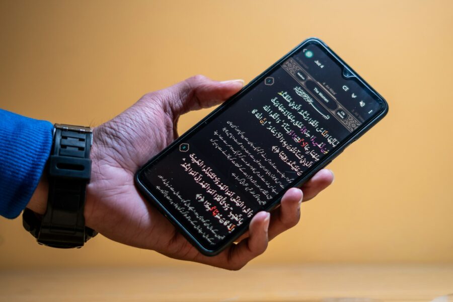 Smartphone esim settings