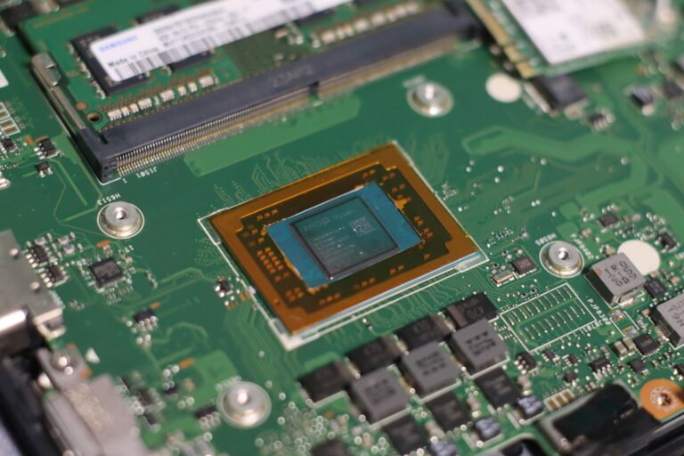 Laptop processor chip