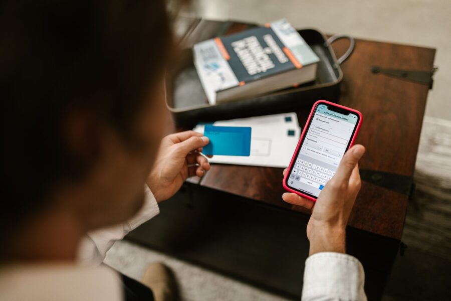 Smartphone banking app