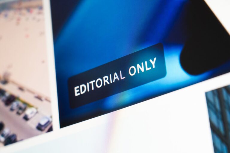 Editor interface content