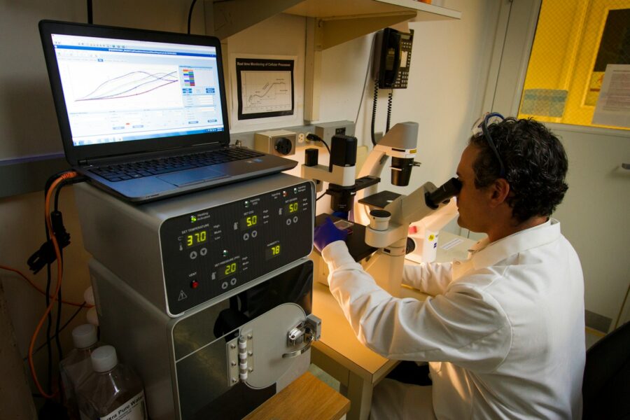 Microscopic airborne particles