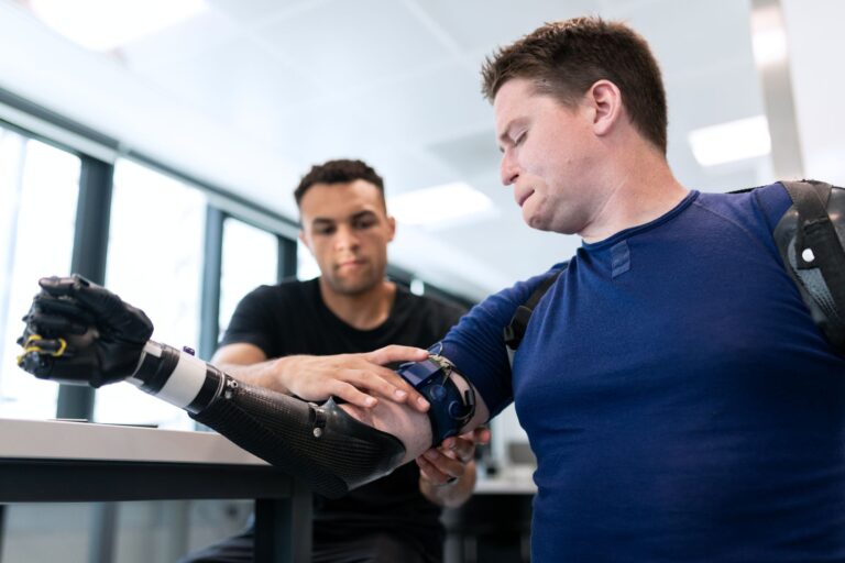 Paralyzed patient robotic
