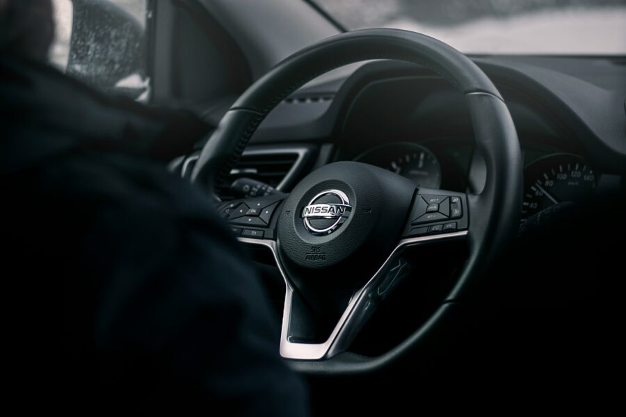 Car interior steering