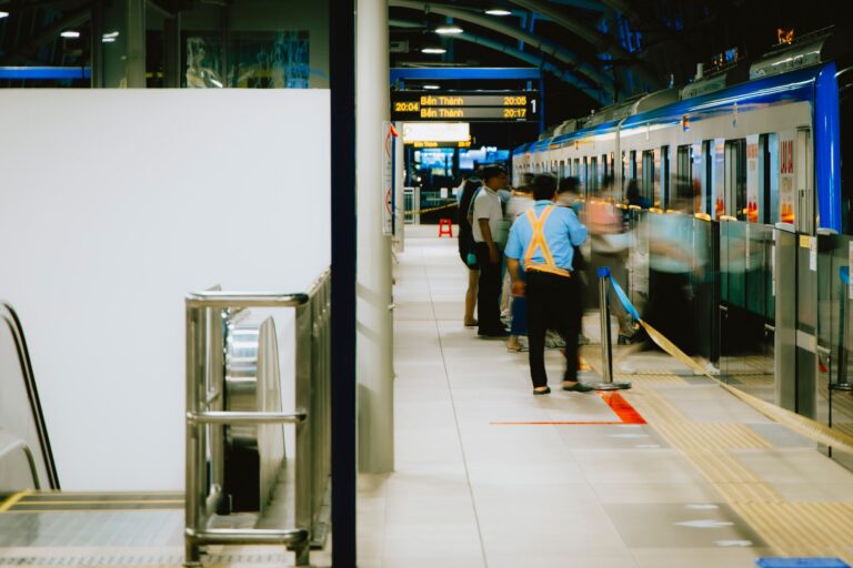 City metro station
