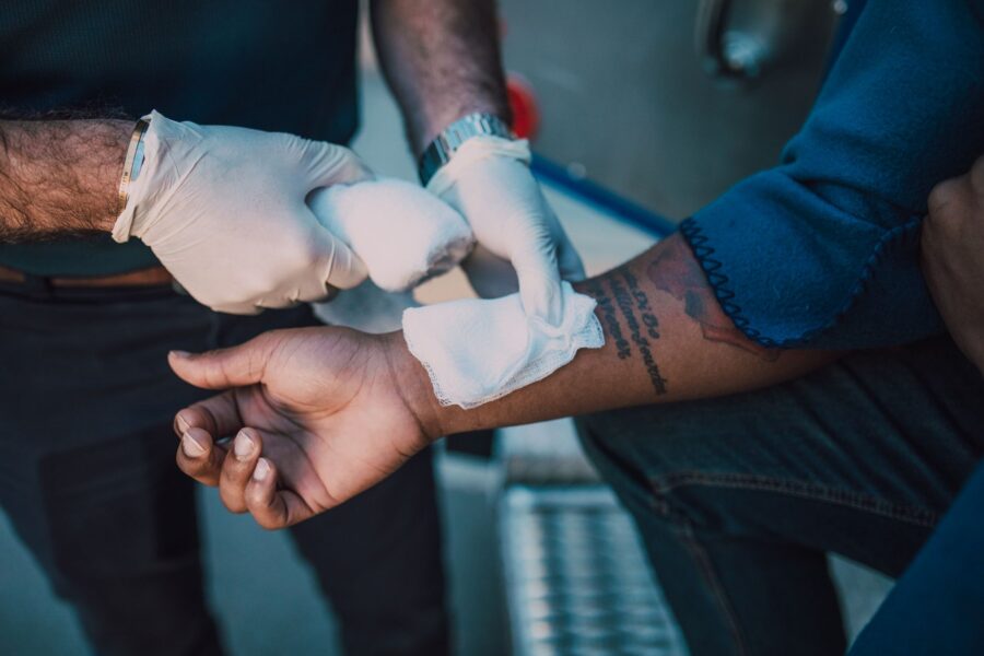 Smart bandage flexible