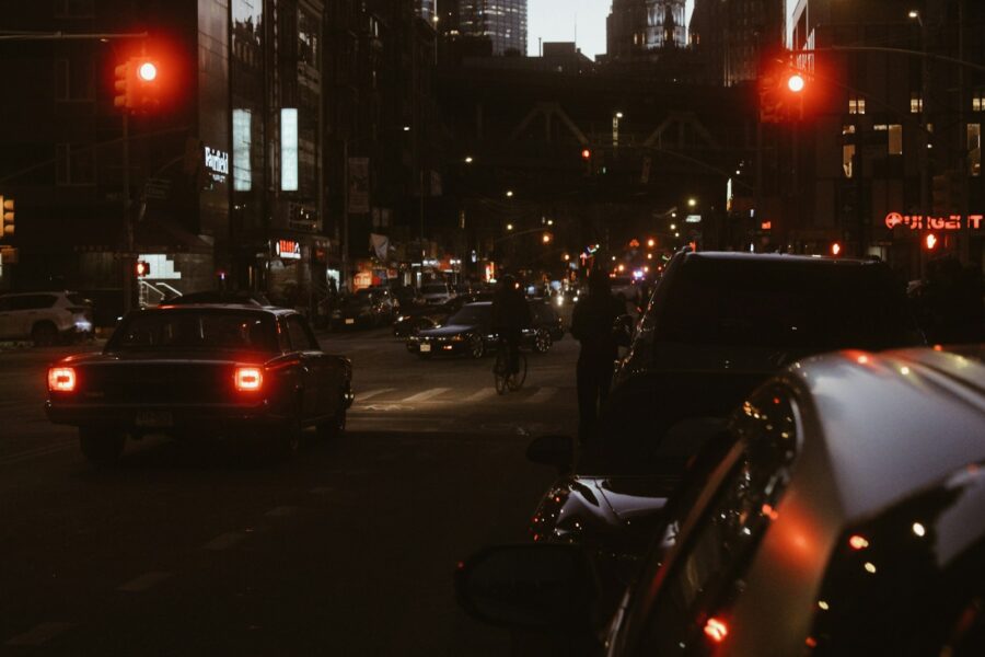 City intersection smart