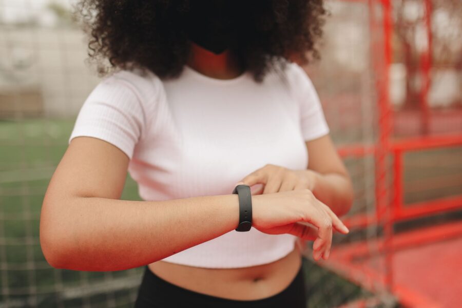 Fitness tracker stress