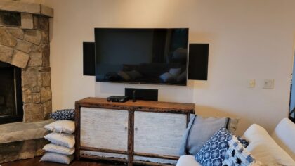 How to build an easy Dolby Atmos-style sound setup at home without remodeling