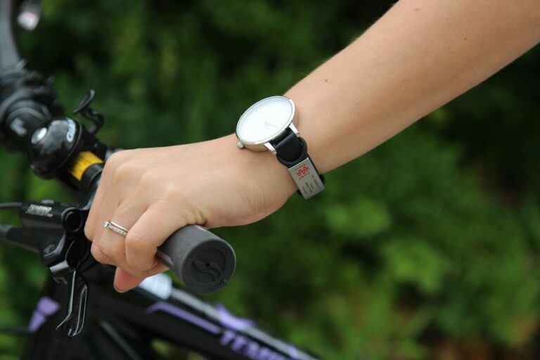 Cyclist sports watch