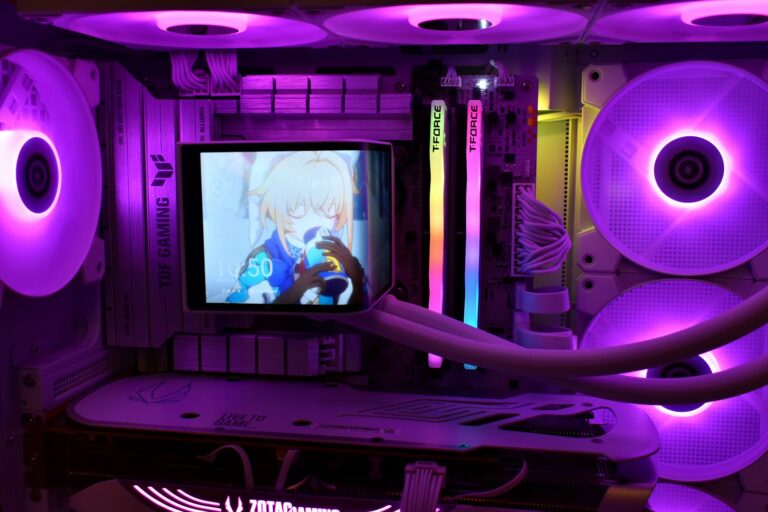 Rgb case interior