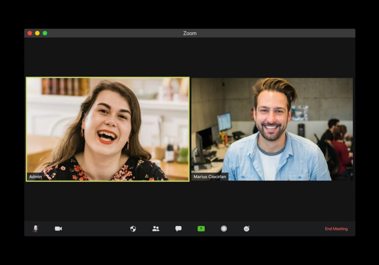 Video conferencing settings