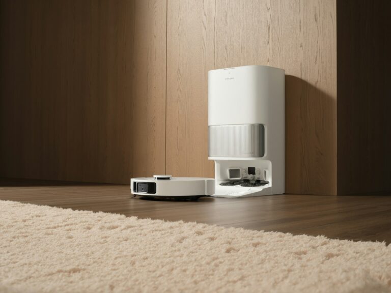 Robot vacuum docking