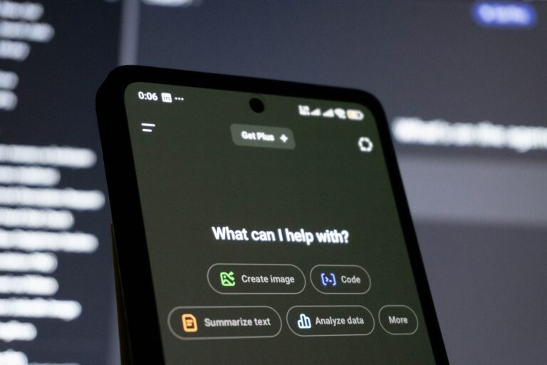 Chatbot interface smartphone