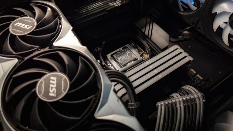 Case fans dust