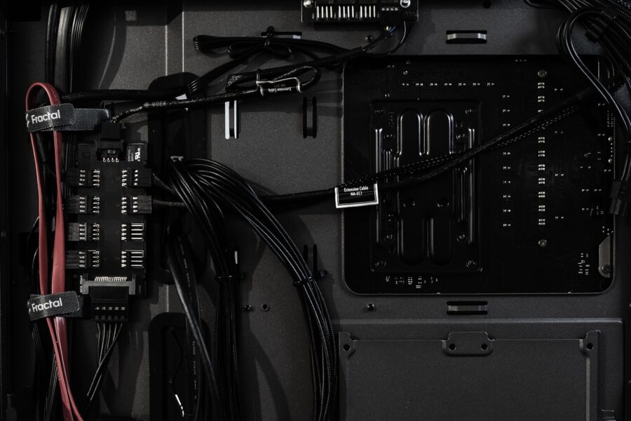 Desktop open case