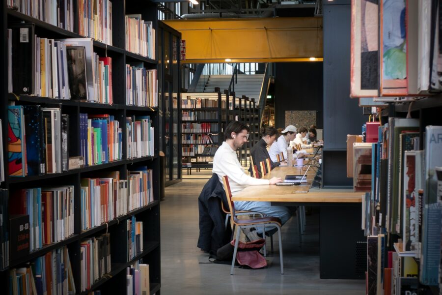 Student laptop library